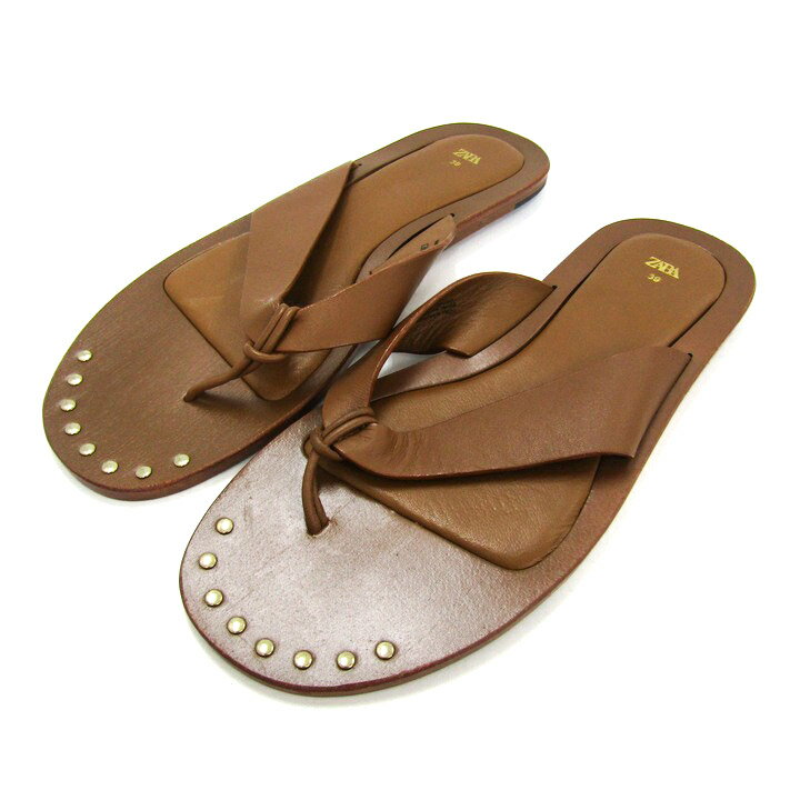 【中古】ザラフラットサンダルトング...