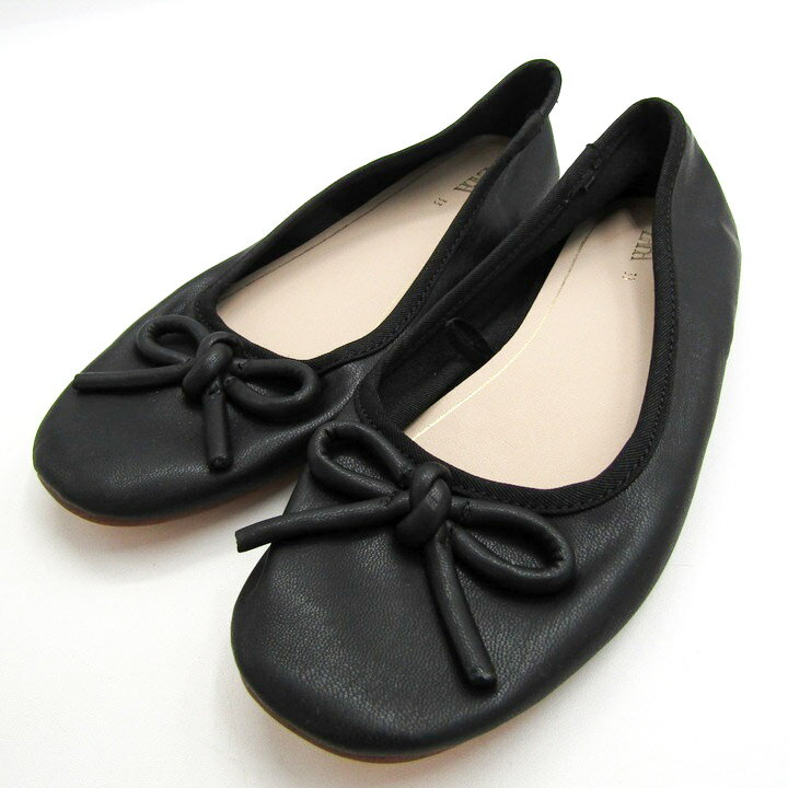 【全品39％OFFクーポン配布中】ザラ バレエシューズ サブリナシューズ リボン フォーマル 靴 黒 キッズ..