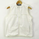 ラルフローレンスポーツ ベスト ジャケット アウター フリース 大きいサイズ レディース 15サイズ 白 Ralph Lauren Sports 【中古】