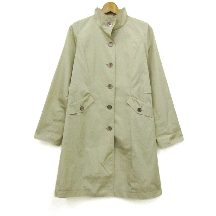 樂天商城 - ダックス トレンチコート ブランド アウター 日本製 レディース 38サイズ ベージュ DAKS 【中古】