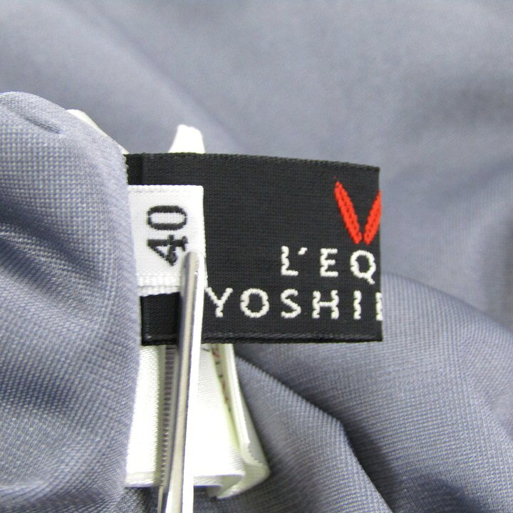 ヨシエイナバ スカート ウール/カシミヤ混 ブランド ボトムス 日本 レディース 40サイズ グレー yoshie inaba 【中古】