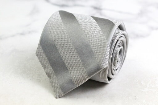 フェアファクス ブランド ネクタイ シルク ストライプ柄 ハンドメイド PO メンズ グレー FAIRFAX 【中古】 フェアファクス ブランド ネクタイ シルク ストライプ柄 ハンドメイド PO メンズ グレー FAIRFAX 【中古】