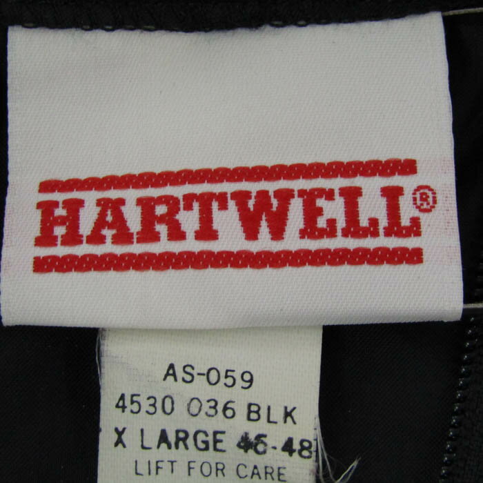 【最大50％OFFクーポン7月19日20:00〜7月26日01:59まで】ハートウエル アノラックパーカー トップス ナイロンジャケット 大きいサイズ メンズ XLサイズ ブラック HARTWELL 【中古】