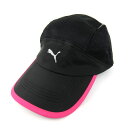 プーマ キャップ 帽子 スポーツウエア ブランド 黒 レディース ONEサイズ ブラック PUMA 【中古】