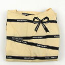 ソニアリキエル TABLES エプロン ロゴ リボン コットン レディース ベージュ Sonia Rykiel 【中古】