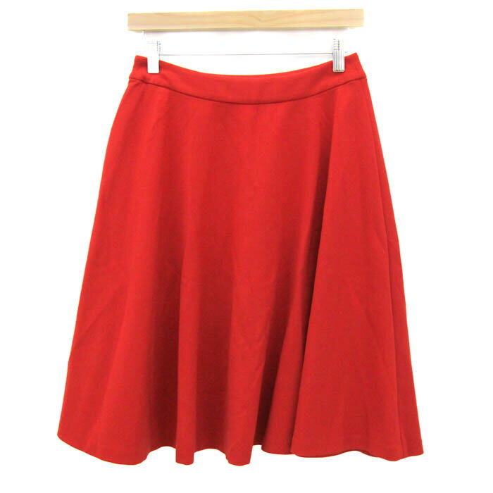 Thumbs-upの【全品39％OFFクーポン配布中】トゥービーシック スカート ボトムス フレア 日本製 レディース 40サイズ レッド TO BE CHIC 【中古】｜アングル2