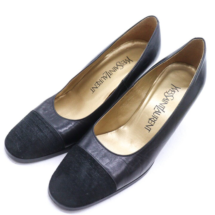 イヴ・サンローラン パンプス レザ