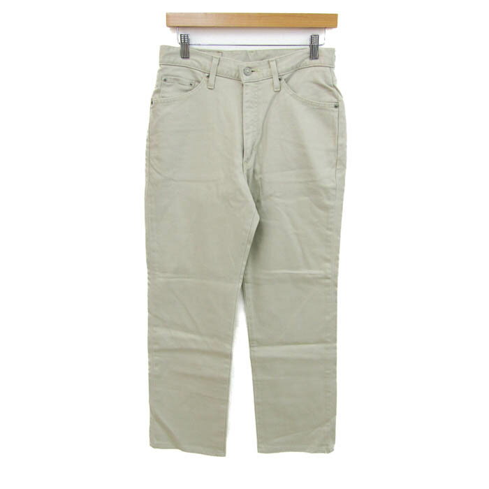 【全品39％OFFクーポン配布中】エドウィン デニムパンツ ボトムス ソフトプラスジーンズ 703 未使用品 メンズ 30サイズ ベージュ EDWIN 【中古】