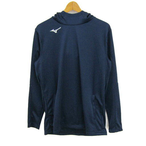 ミズノ パーカー トップス 長袖 プルオーバー スポーツウエア 大きいサイズ メンズ 2XLサイズ ネイビー Mizuno 【中古】 ミズノ パーカー トップス 長袖 プルオーバー スポーツウエア 大きいサイズ メンズ 2XLサイズ ネイビー Mizuno 【中古】