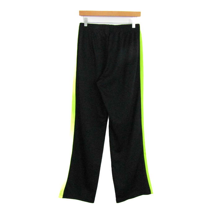 【全品39％OFFクーポン配布中】プーマ パンツ ボトムス サイドライン ジャージ スポーツウエア メンズ Lサイズ 黒×黄 PUMA 【中古】