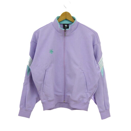 デサント ジャージ ジャケット アウター スポーツウエア メンズ Mサイズ パープル DESCENTE 【中古】 デサント ジャージ ジャケット アウター スポーツウエア メンズ Mサイズ パープル DESCENTE 【中古】