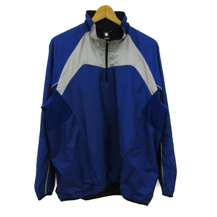 【状態追記】 若干シミ箇所あり 【付属品】 なし / 商品サイズ (こちらのサイズ表記は平置き採寸のサイズです。) 表記サイズ O サイズガイドはこちら /商品詳細 ブランド名 DESCENTEデサント 特徴 --- 素材 素材タグを撮影しておりますので、ご確認下さいませ。 色 青×グレー 性別タイプ メンズ 生産国 --- 商品番号 fc57152 類似商品