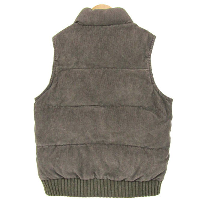 ギャップ ベスト ジャケット アウター 中綿入り コーデュロイ キッズ 男の子用 130サイズ ブラウン GAP 【中古】