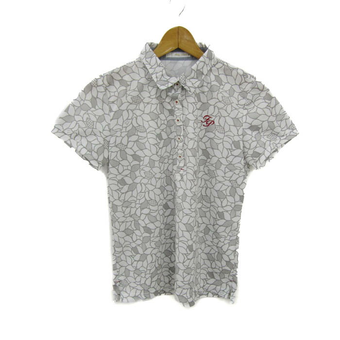 フェアリーパウダー ポロシャツ 半袖 ゴルフウエア ブランド トップス 白 レディース 3サイズ ホワイト..