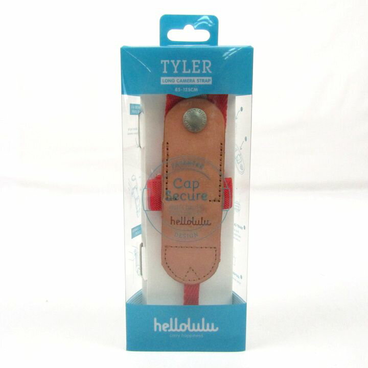 ハロルル タイラー カメラストラップ 未使用 レッド ブランド 小物 メンズ hellolulu 【中古】