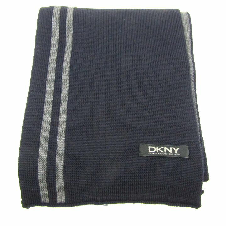 【全品39％OFFクーポン配布中】ダナキャランニューヨーク マフラー ブランド リバーシブル メンズ ネイ..