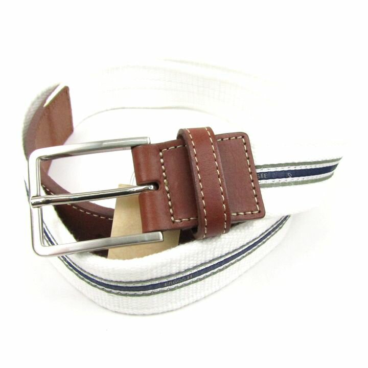 ラコステ ベルト 未使用 キャンバス