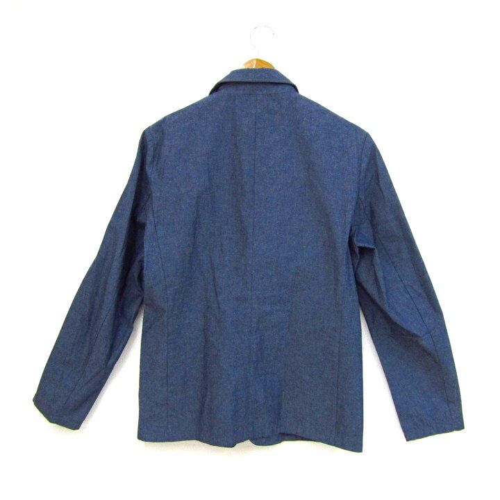 アーバンリサーチ テーラードジャケット コットン100% ブランド アウター メンズ 40サイズ ネイビー URBAN RESEARCH 【中古】