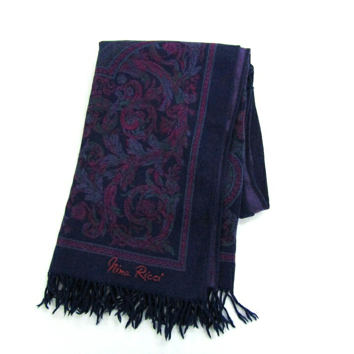 ニナリッチ マフラー ペイズリー ウ