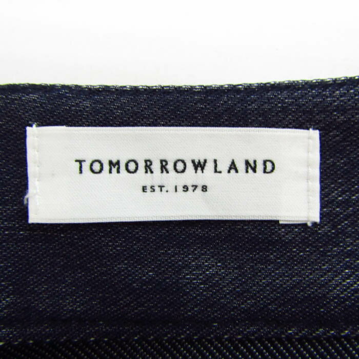 トゥモローランド ロングスカート ボトムス デニムスカート レディース 34サイズ インディゴ TOMORROWLAND 【中古】