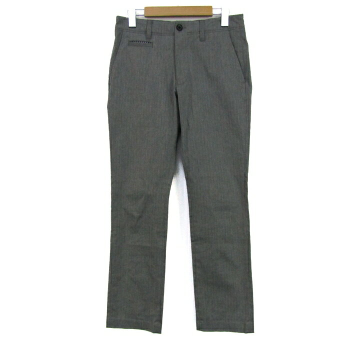 タケオキクチ ロングパンツ ストレッチ ブランド ボトムス メンズ Oサイズ グレー TAKEO KIKUCHI 【中古】