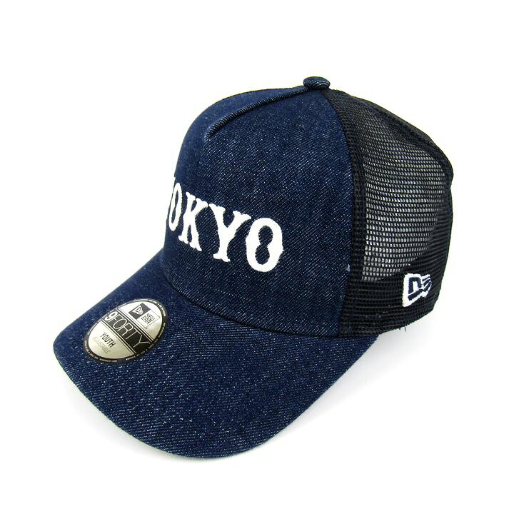 ニューエラ 読売ジャイアンツ 9FORTY キャップ 未使用 帽子 ブランド ユース キッズ 男の子用 ネイビー NEW ERA 【中古】