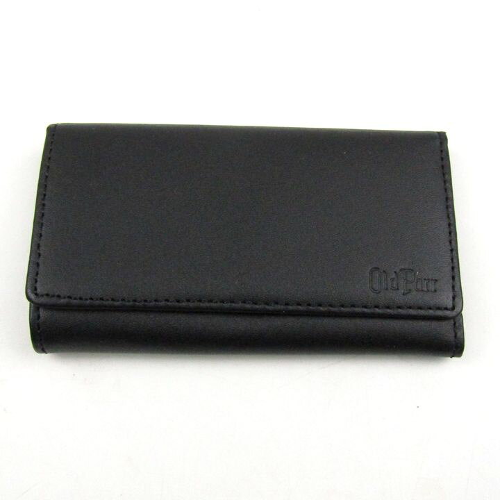 オールドパー ハマノ コラボ キーケース 本革 レザー ブランド 黒 メンズ ブラック Old Parr 【中古】