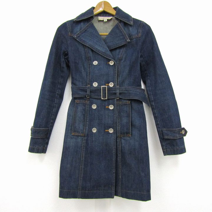 Other Jackets Jumpers - ジルスチュアート トレンチコート アウター デニムコート 日本製 レディース Sサイズ ブルー JILLSTUART 【中古】
