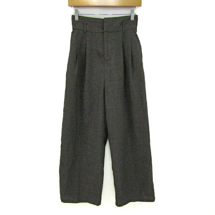 ロペピクニック ロングパンツ ワイドパンツ ボトムス レディース 36サイズ グレー ROPE PICNIC 【中古】 thumbs-up-13094570 Thumbs-up パッケージ画像