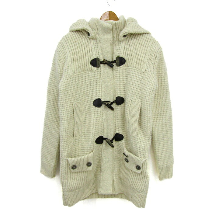 Other Jackets Jumpers - バーク ダッフルコート アウター ニットコート イタリア製 レディース XSサイズ ベージュ BARK 【中古】