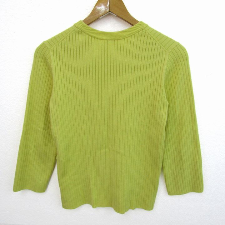ミラオーウェン セーター トップス 七分袖 リブニット カシミヤ混 レディース イエロー Mila Owen 【中古】 thumbs-up-13097097 Thumbs-up サンプル画像2