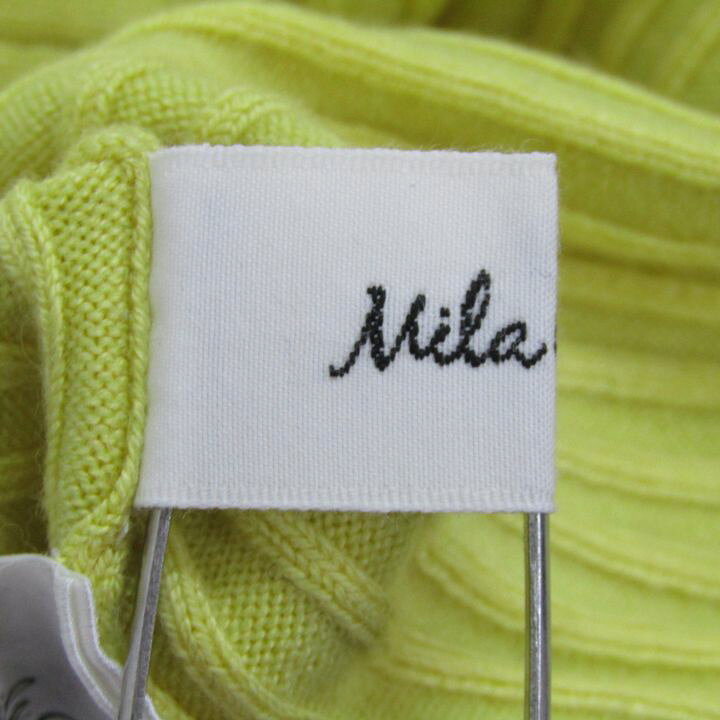 ミラオーウェン セーター トップス 七分袖 リブニット カシミヤ混 レディース イエロー Mila Owen 【中古】 thumbs-up-13097097 Thumbs-up サンプル画像3