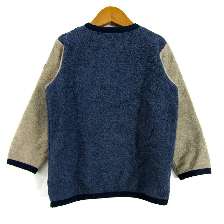 ミキハウス ダブルビー 長袖 フリース トレーナー トップス キッズ 男の子用 100サ...