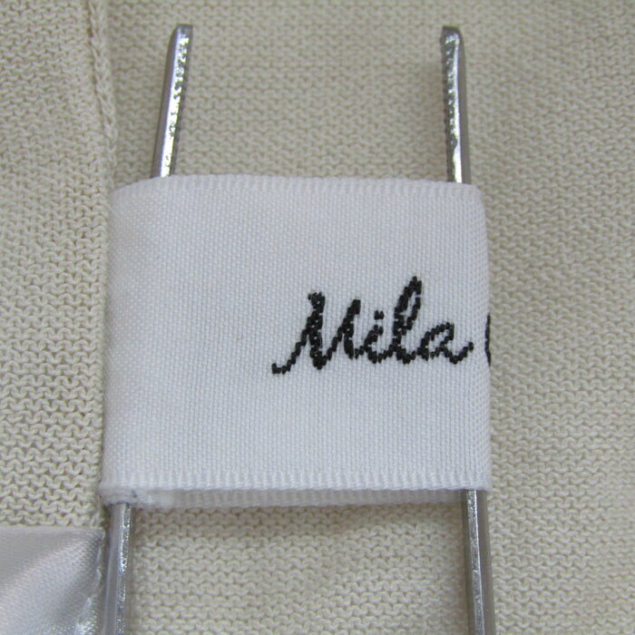 ミラオーウェン カーディガン 長袖 Vネック トップス レディース Oサイズ ベージュ mila owen 【中古】 thumbs-up-13097464 Thumbs-up サンプル画像3