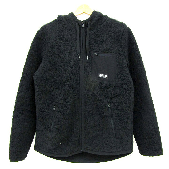 新品【メンズS】★ホリスター★無地タイプ！人気のセットアップ/黒/パーカー rs47043-001.jpg