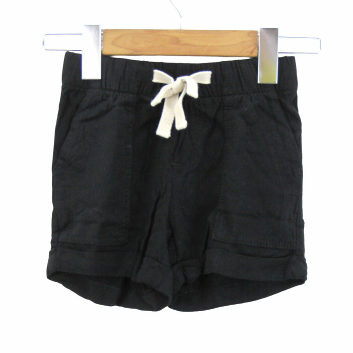 Long-Trousers, Trousers - ギャップキッズ ハーフパンツ ボトムス キッズ 男の子用 120サイズ ブラック GAPkids 【中古】