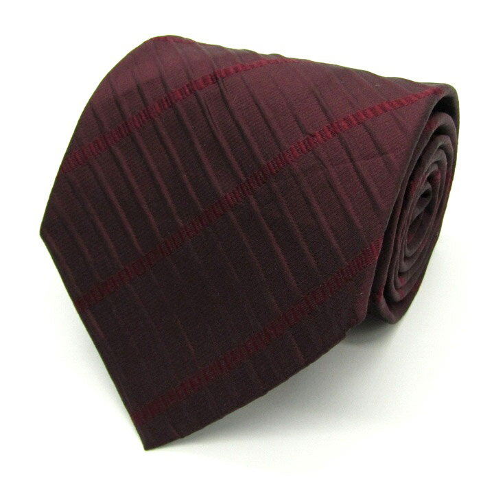 Other - the ku do ブランド ネクタイ シルク ストライプ柄 ライン PO メンズ ブラウン TIE 【中古】