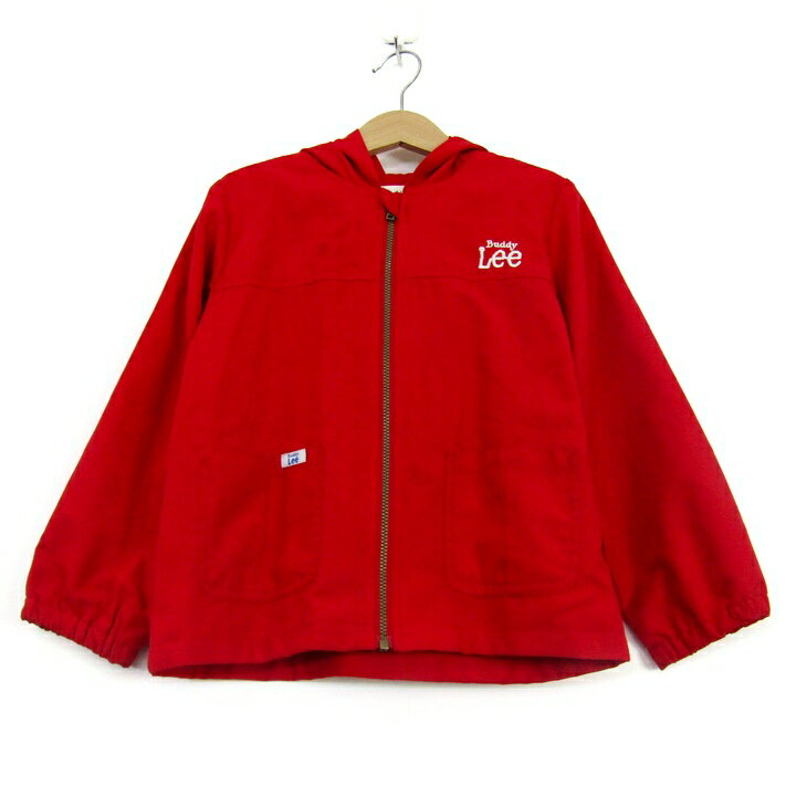 樂天商城 - バディリー マウンテンパーカー ジャケット アウター キッズ 男の子用 120サイズ レッド Buddy Lee 【中古】