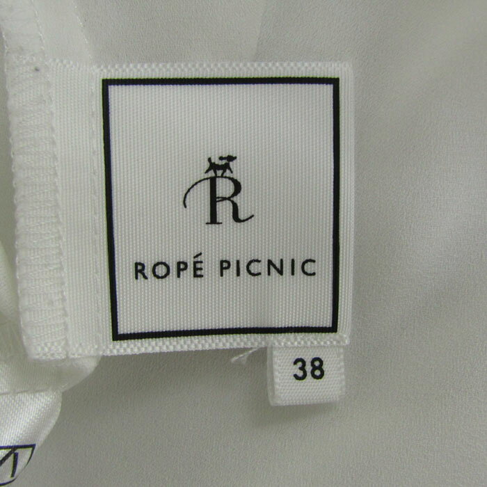 ロペピクニック ブラウス シャツ トップス ギャザー プルオーバー レディース 38サイズ ホワイト ROPE PICNIC 【中古】 thumbs-up-13099305 Thumbs-up サンプル画像3
