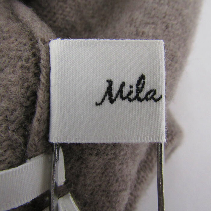 ミラオーウェン ニット 長袖 ハイネック ウール/カシミヤ トップス レディース 1サイズ ブラウン Mila Owen 【中古】 thumbs-up-13100151 Thumbs-up サンプル画像3