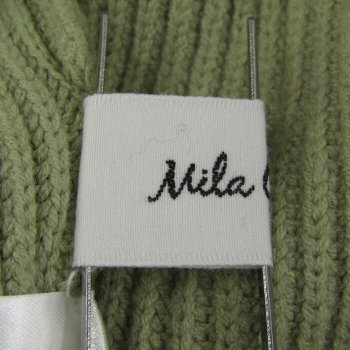 ミラオーウェン ニット トップス 長袖 Vネック セーター レディース グリーン Mila Owen 【中古】 thumbs-up-13102392 Thumbs-up サンプル画像3