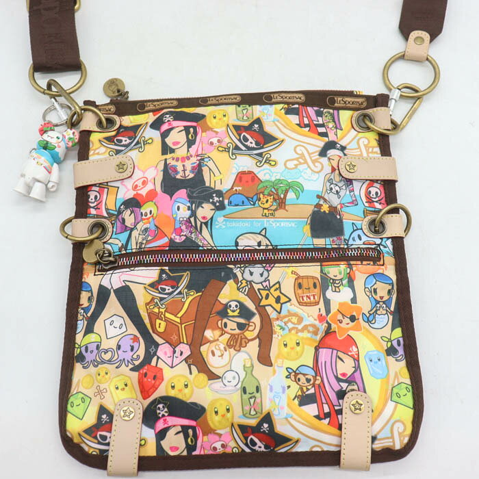 レスポートサック ショルダーバッグ 未使用 鞄 カバン tokidokiコラボ ブランド レディース マルチカラー LeSportsac 【中古】