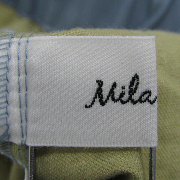 ミラオーウェン ロングスカート ボトムス フレア フェイクレザー レディース ブルー Mila Owen 【中古】 thumbs-up-13105370 Thumbs-up サンプル画像3