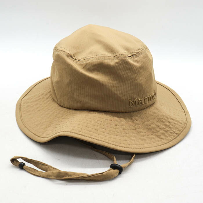 マーモット ハット 帽子 ブランド アウトドアウエア レディース メンズ M(57.5cm)サイズ ベージュ MARMOT 【中古】