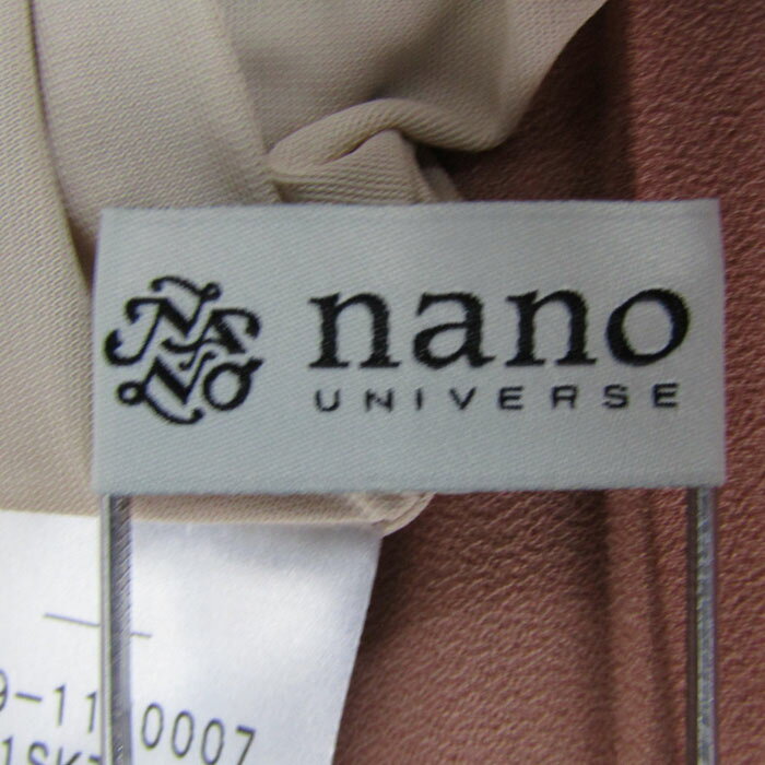 ナノユニバース ロングスカート ボトムス プリーツ ティアード レディース 36サイズ ブラウン nano universe 【中古】 thumbs-up-13106434 Thumbs-up サンプル画像3