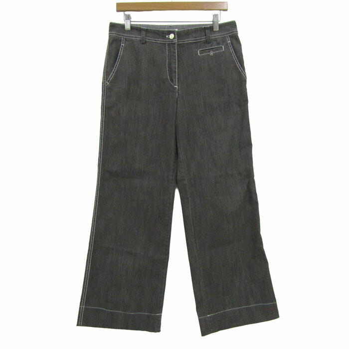 [39% OFF Coupon Available from 7/4 20:00 to 7/11 01:59] Studio Picone Roma Denim Pants Jeans Bottoms Women's Size 42 Gray STUDIO PICONE ROMA [Used]