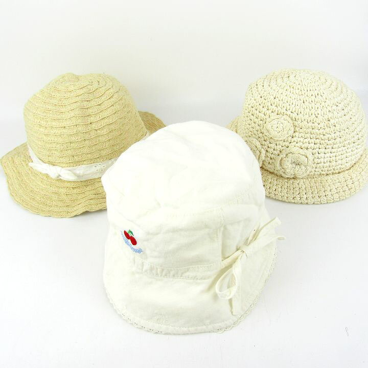 ナイキ/無印良品/マリオ他 ハット キャップ等 帽子 14点セット 未使用 ダメージ有 ...