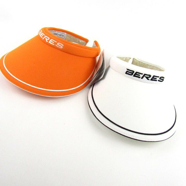 ベレス サンバイザー 2点セット 未使用有 ゴルフ スポーツウエア まとめて 帽子 メンズ BERES 【中古】