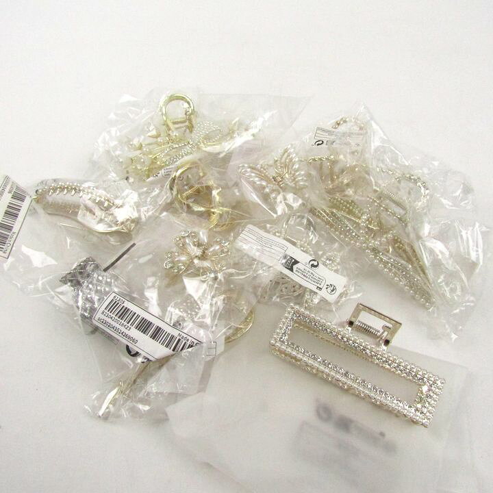 【39％OFFクーポン配布中 8/4 20:00〜8/11 01:59】ヘアアクセサリー 11点セット 未...