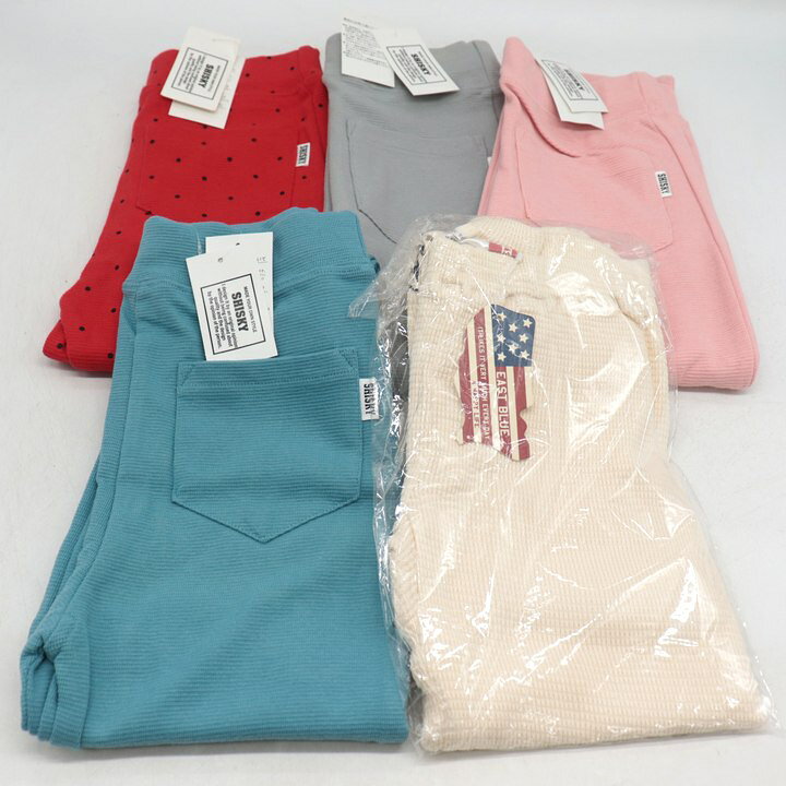 【39% OFF cupón distribuido en 9/19 20:00 a 09/24 01:59】 Cisco otros pantalones largos 5 sets no utilizados estrechamiento botones juntas chicas chicas chicas 140 tamaños SHISKY etc